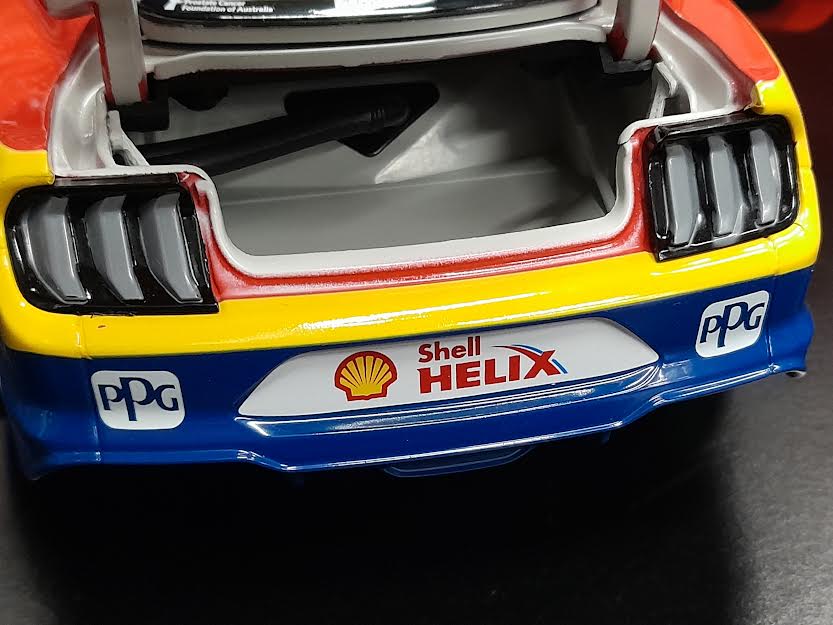 1/18 2022 #100 SHELL MUSTANG GT DJR 1000 DE PASQUALE D'ALBERTO