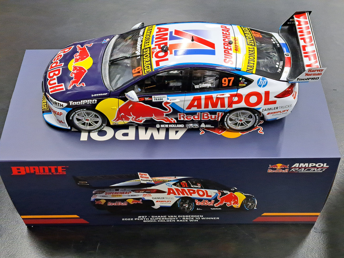 1/18 2022 #97 SVG REDBULL ZB COMMODORE PERTH SUPERNIGHT 600th WIN