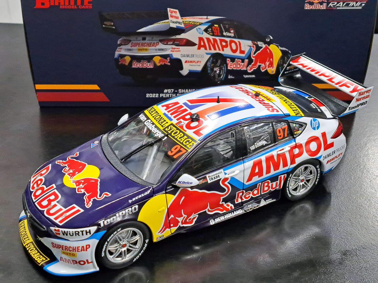 1/18 2022 #97 SVG REDBULL ZB COMMODORE PERTH SUPERNIGHT 600th WIN