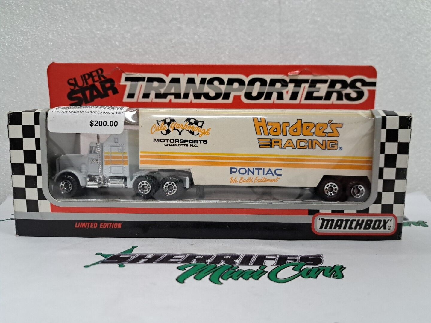 Super Star Transporters MATCHBOX CONVOY NASCAR HARDEES RACING