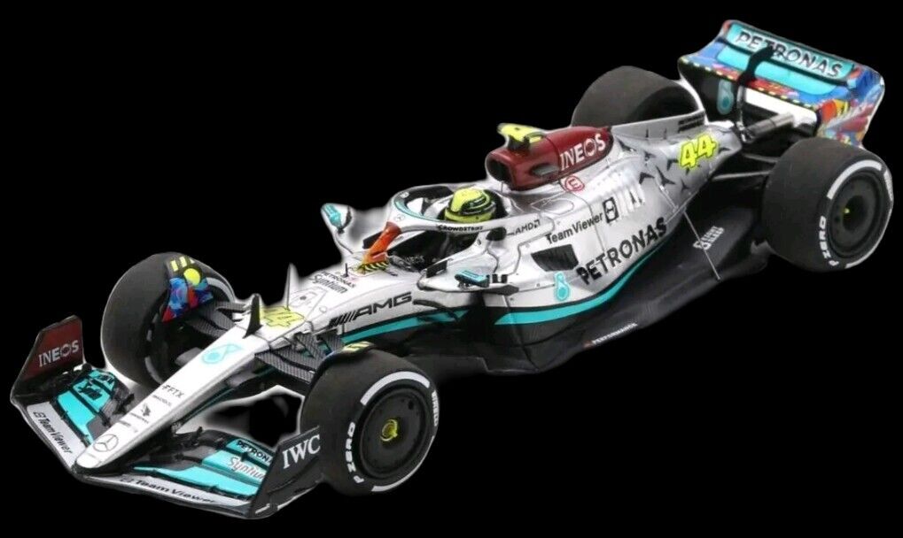 1/43 Spark Mercedes AMG Petronas W13 E Lewis Hamilton #44 Miami Gp 2022 S8536