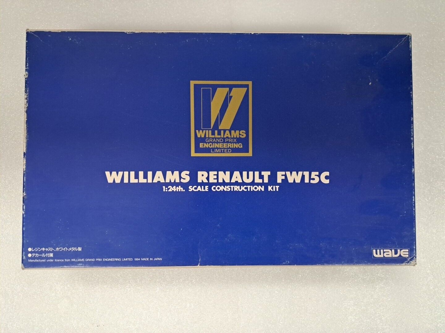 1/24 Williams Renault FW15C F1 Prost 1993 World Champion Wave Model Kit FI-46