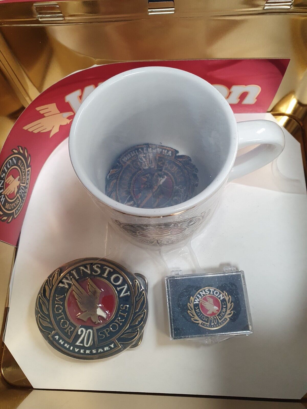 Winston Motorsports collectors tin gift set