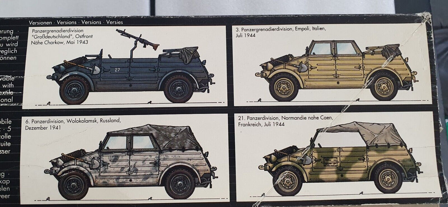 Revell 1/9 Kubelwagen type 82 plastic model kit