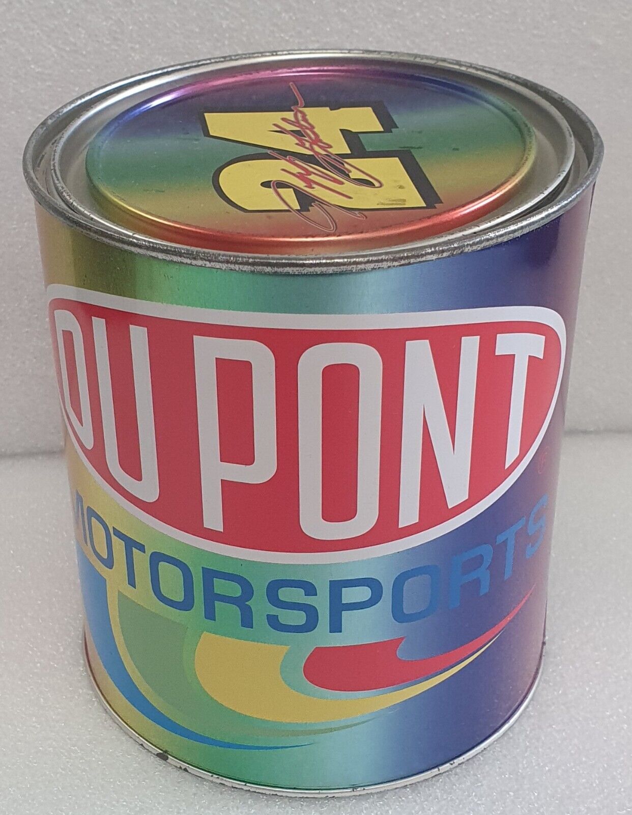 Action 1/64 Jeff Gordon DuPont NASCAR & paint can