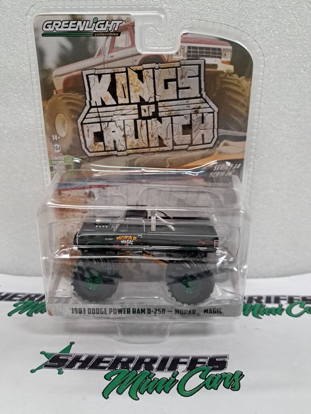 1/64 Greenlight CHASE 1983 Dodge Power RAM D 250 Mopar Magic