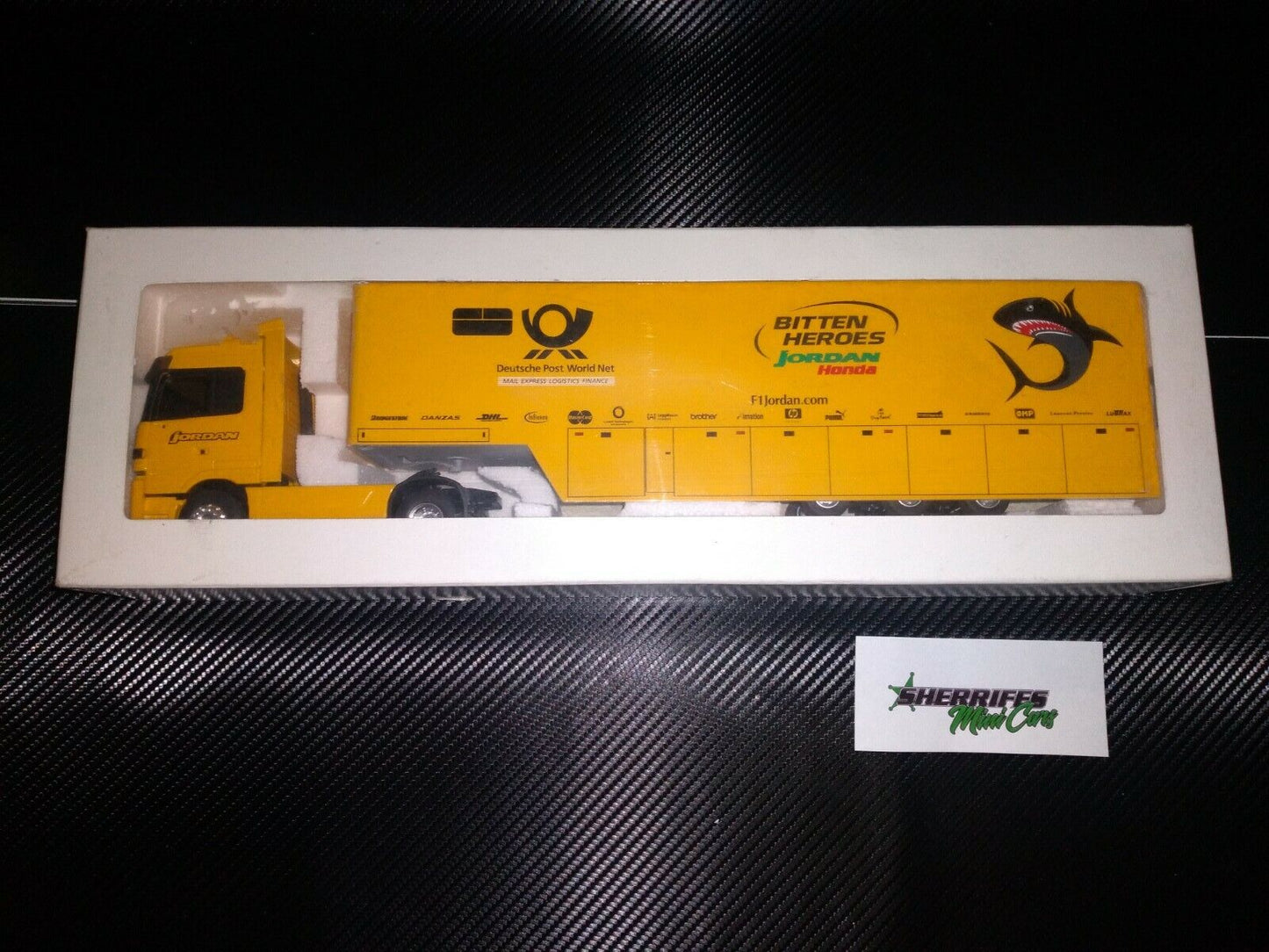 1/43 Eligor Jordan F1 Team Mercedes Actros Transporter 2001