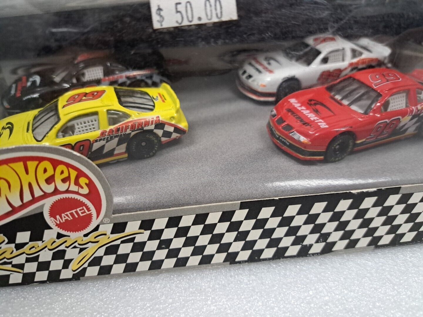 1/64 HOT WHEELS Racing Penske Motorsports Box Set of 4 #99 cars 23416 Mattel