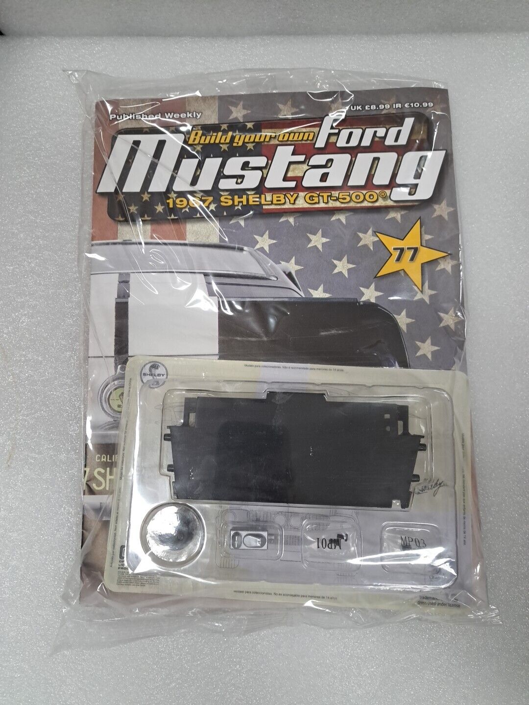 1/8 DeAgostini "Build Your Own" 1967 FORD MUSTANG SHELBY GT500 Issue 77