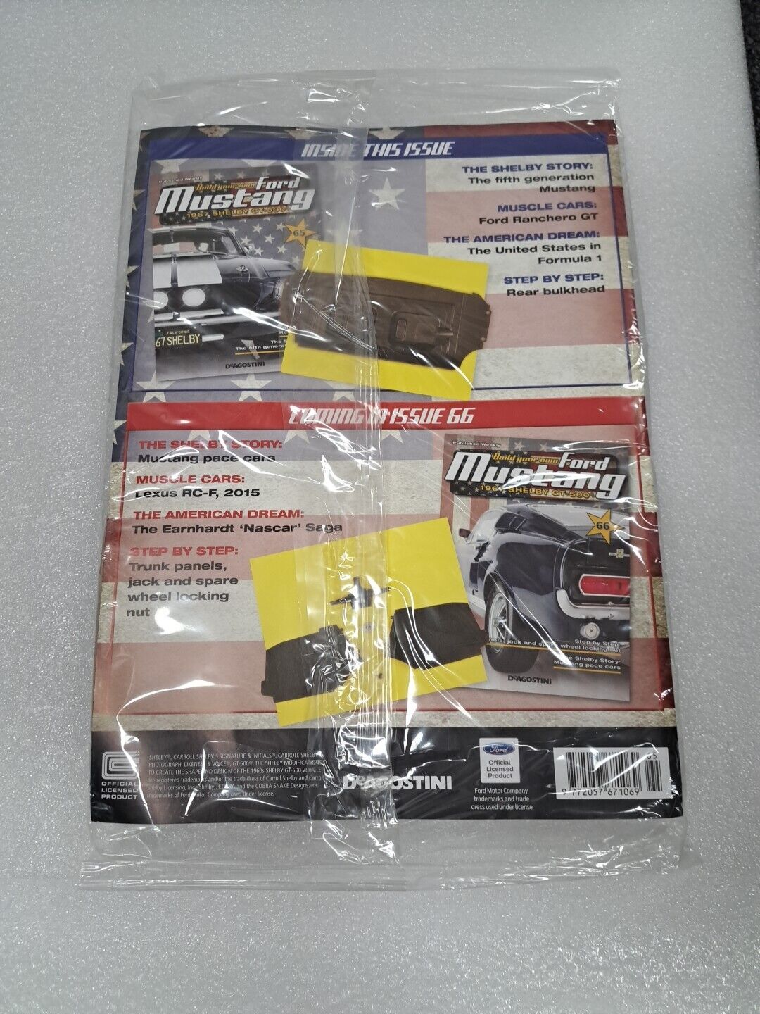 1/8 DeAgostini "Build Your Own" 1967 FORD MUSTANG SHELBY GT500 Issue 65