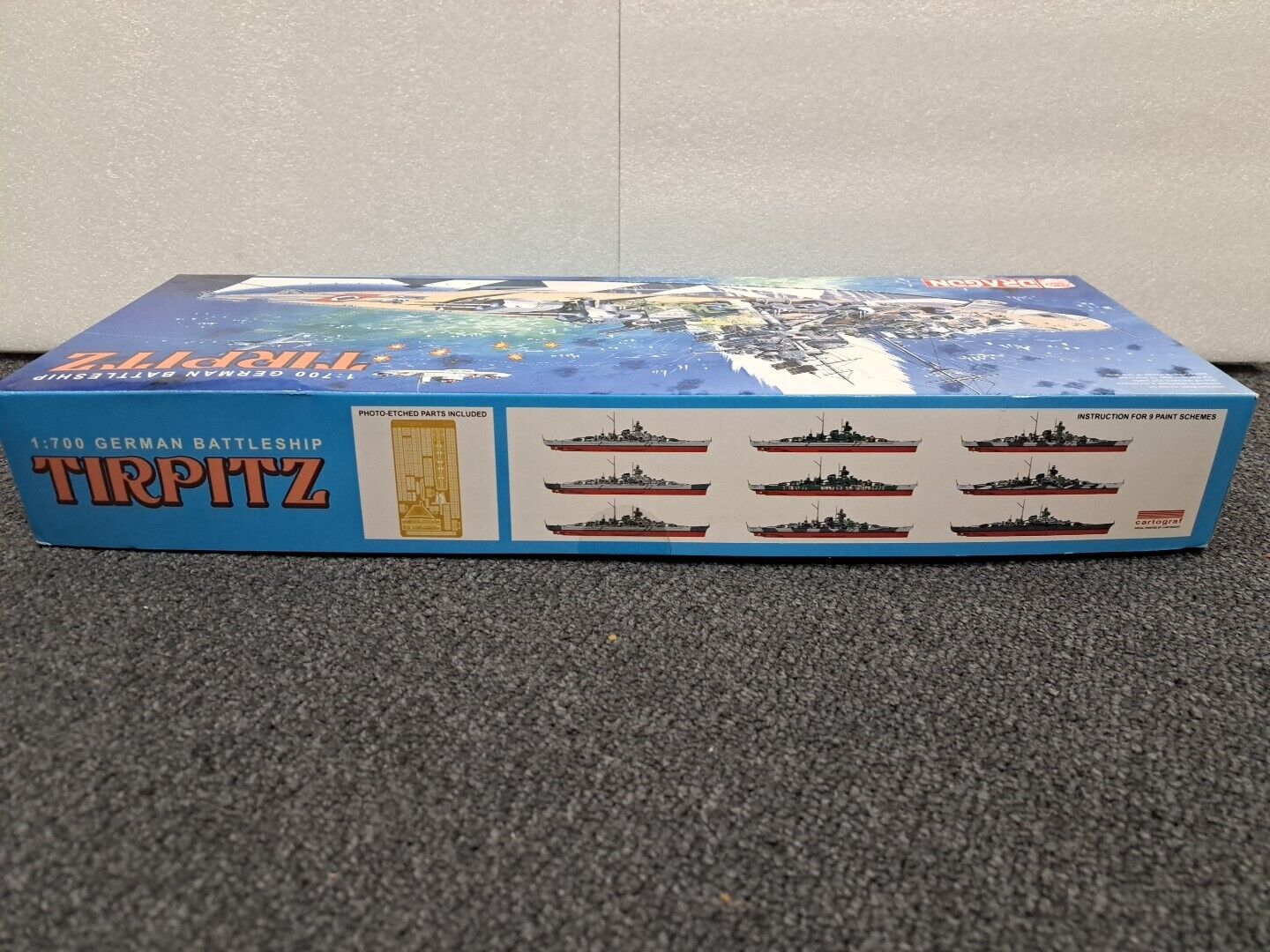 1/700 German Battleship Tirpitz - Dragon Unassembled Ship kit#7047