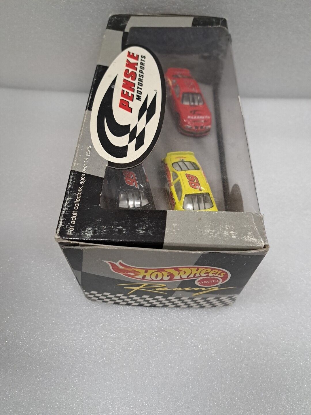 1/64 HOT WHEELS Racing Penske Motorsports Box Set of 4 #99 cars 23416 Mattel
