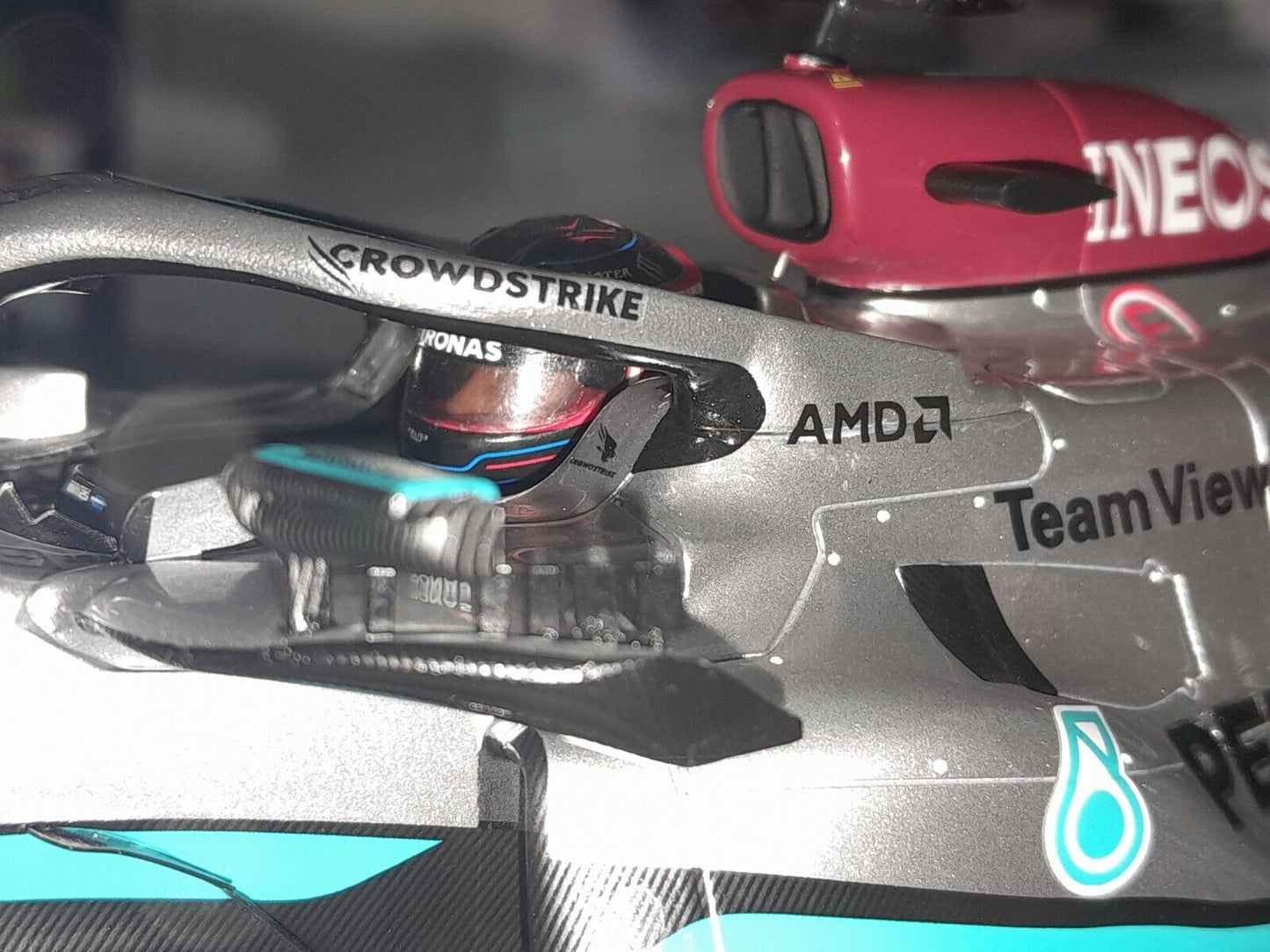 ๐1:18 Spark Mercedes F1 Team W13 #63 G. RUSSELL 2022 4th Bahrain GP๐