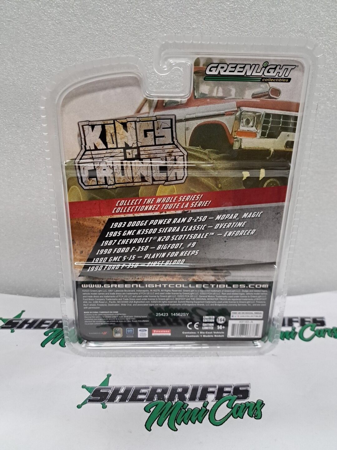 1/64 Greenlight CHASE 1983 Dodge Power RAM D 250 Mopar Magic