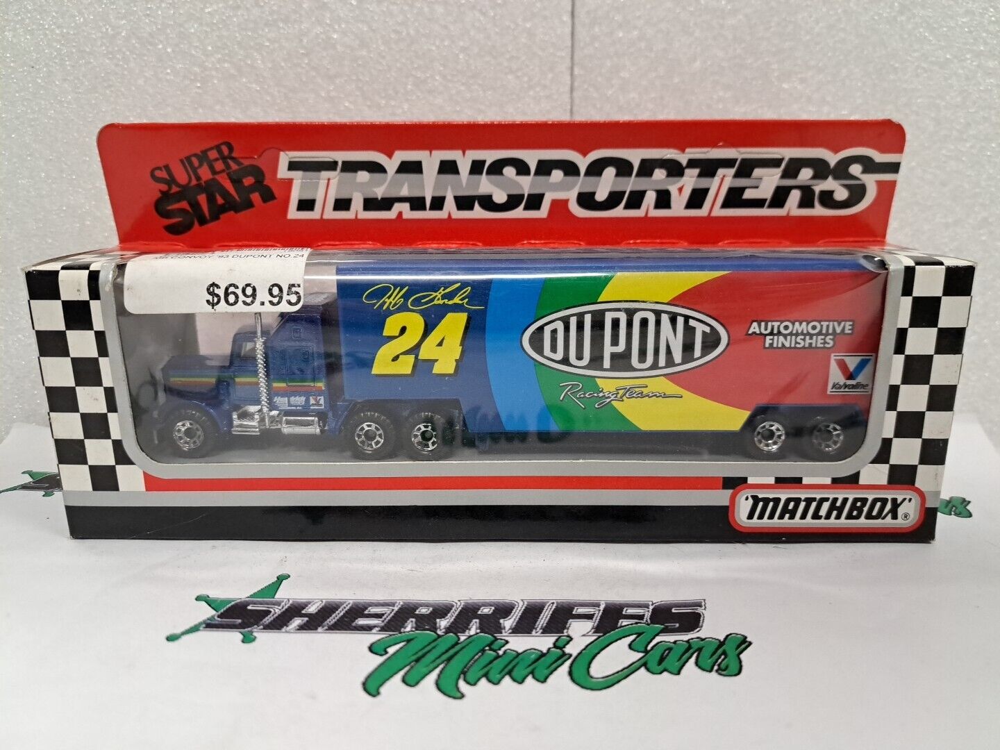 Super Star Transporters MATCHBOX 93 DUPONT Racing Team #24