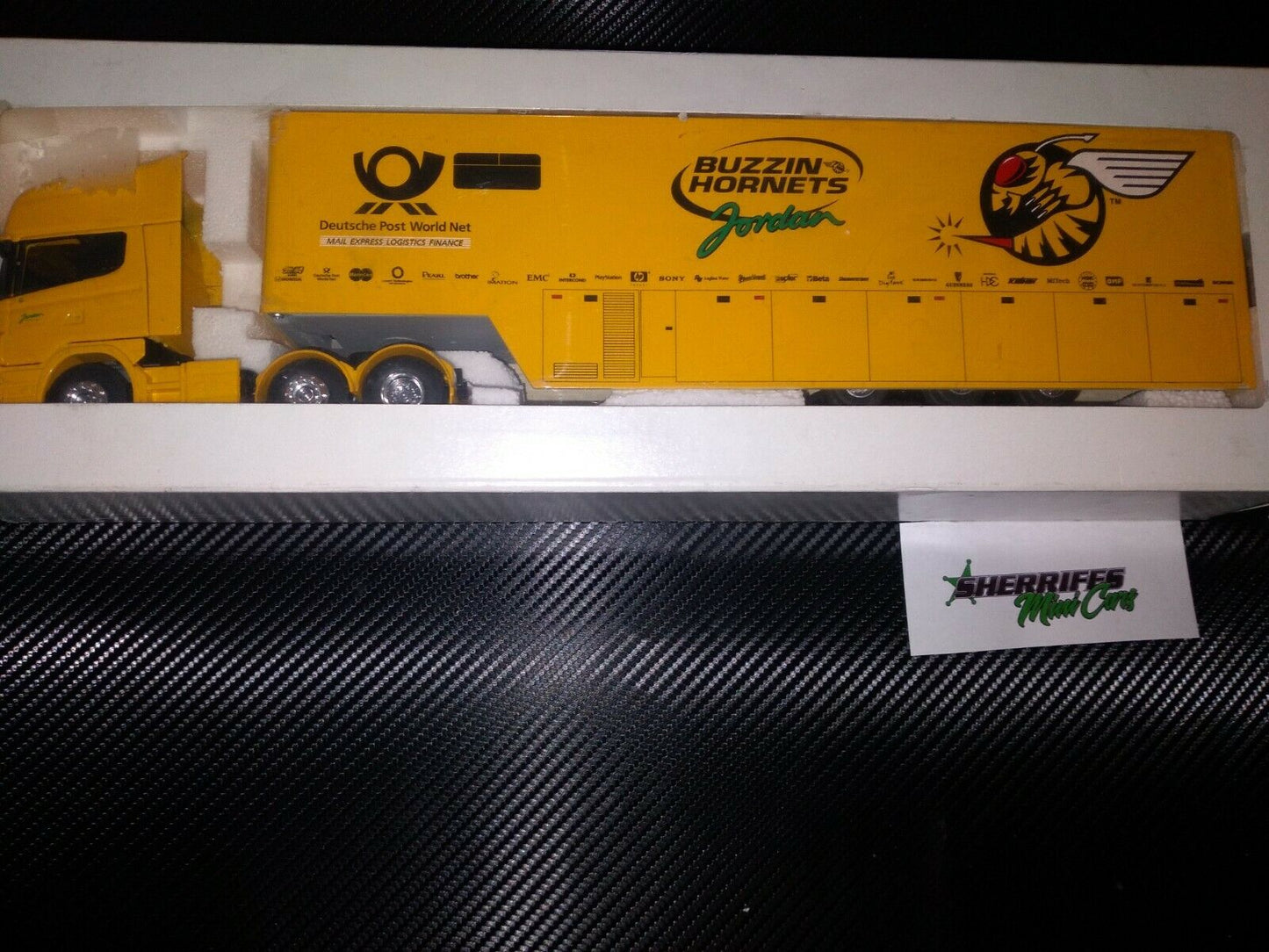 1/43 Eligor Jordan F1 Team Scania Transporter 2000