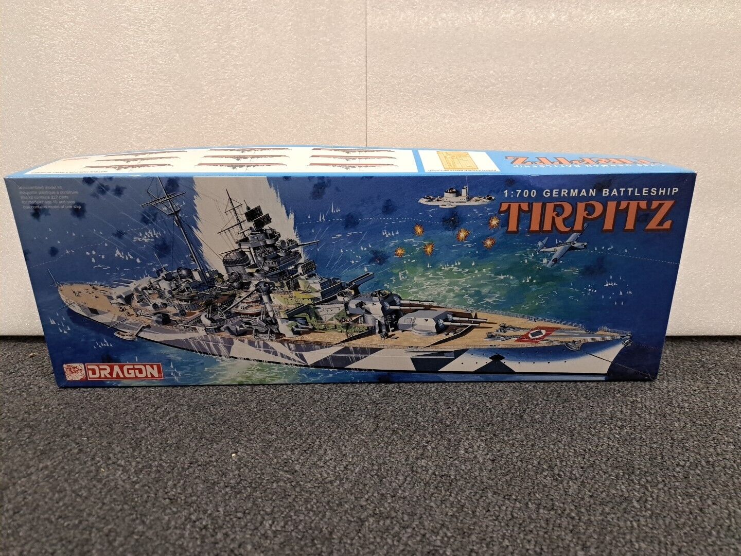 1/700 German Battleship Tirpitz - Dragon Unassembled Ship kit#7047