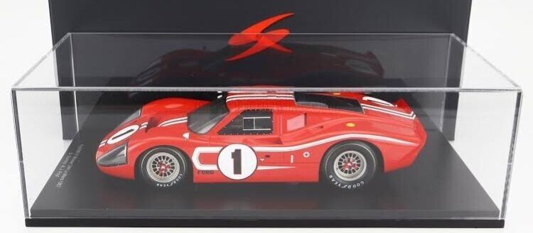 ๐๐1/18 1967 Le Mans 24 Hour Winner #1 Ford GT40 Mk IV Spark