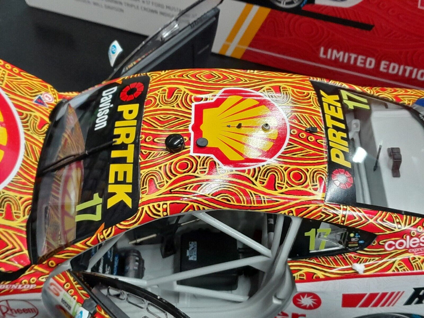 ๐1/18 2022 DJR Shell #17 Indigenous Round W. Davison Darwin Mustang V8 Supercar