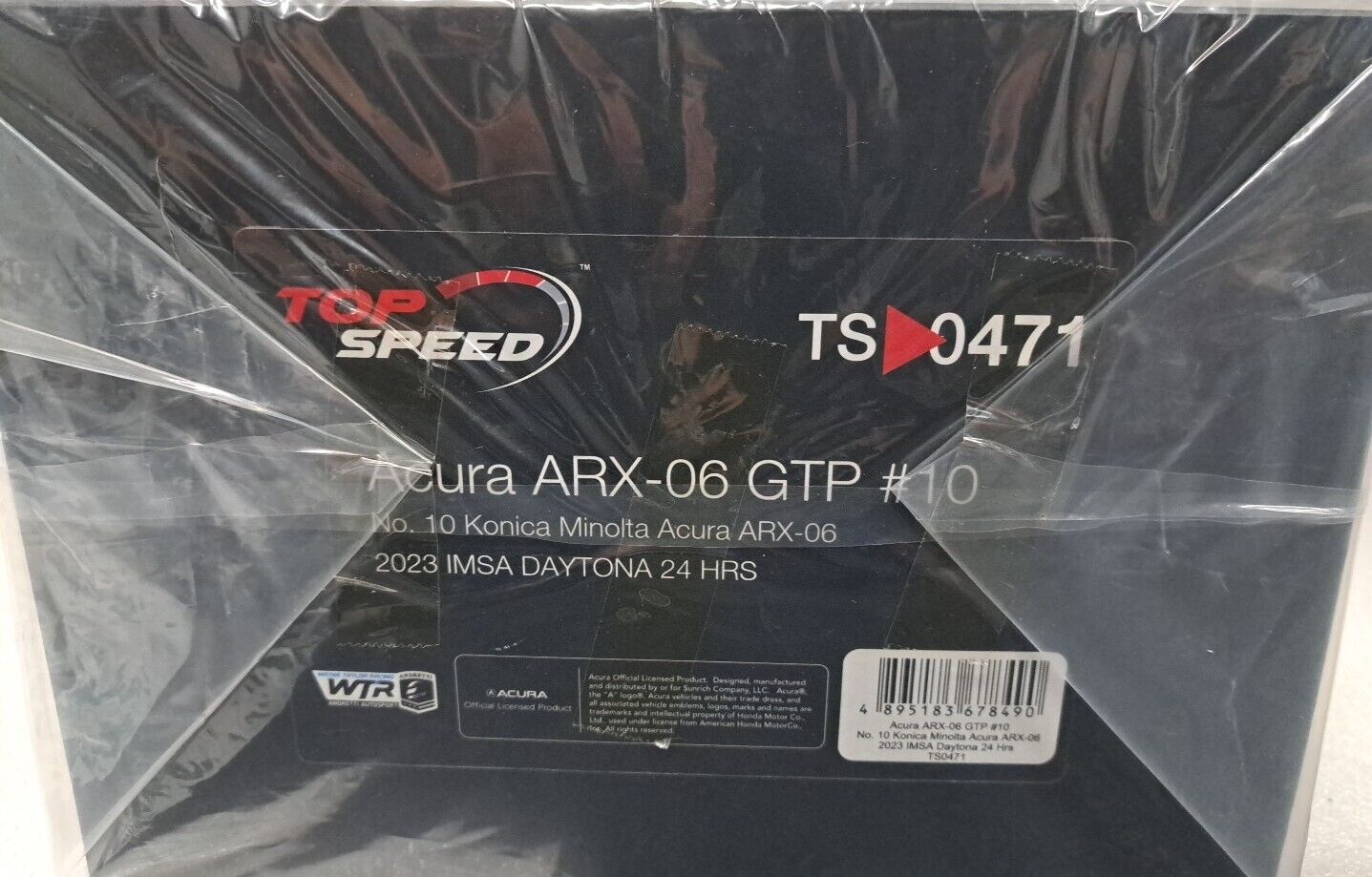 1:18 Acura ARX-06 GTP #10 2023 IMSA Daytona 24 Hr TopSpeed Model TS0471 (Honda)