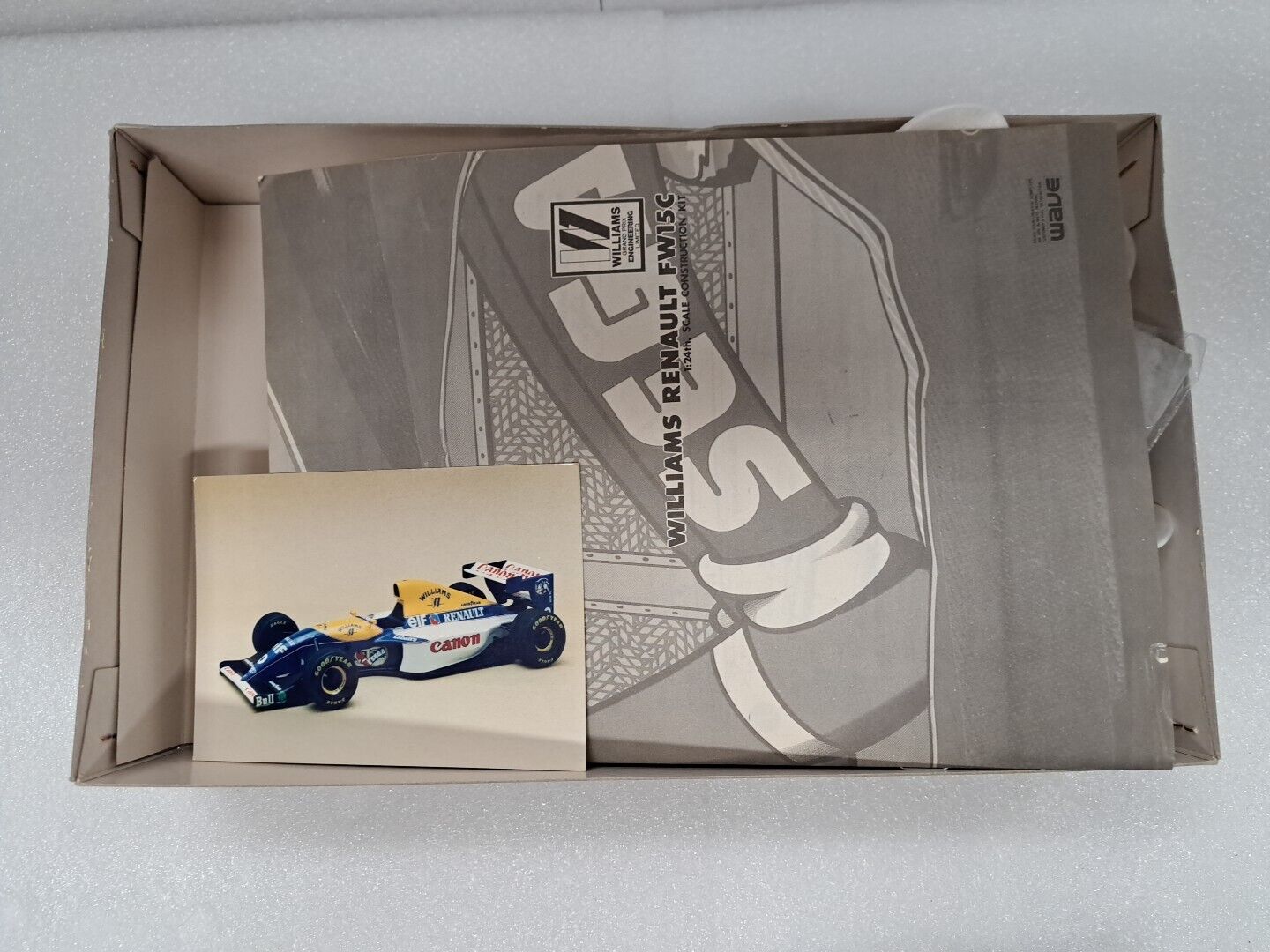 1/24 Williams Renault FW15C F1 Prost 1993 World Champion Wave Model Kit FI-46