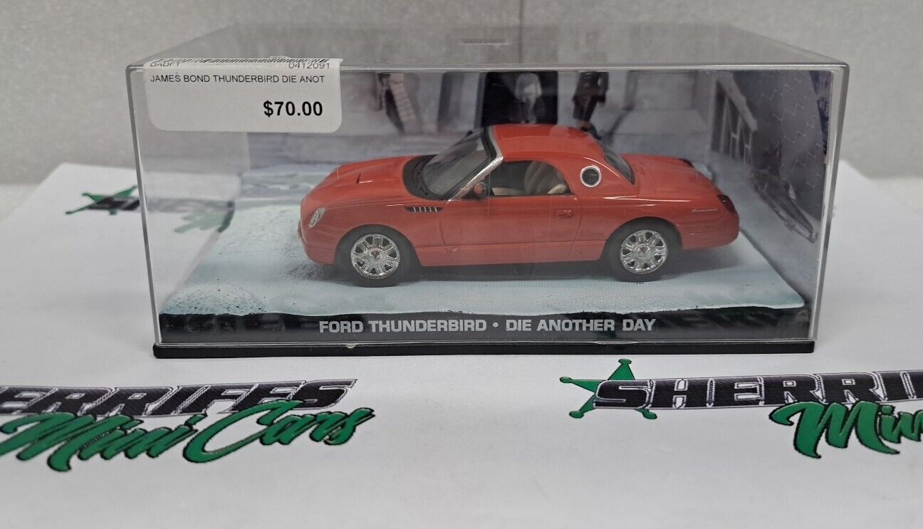 1/43 Ford Thunderbird Die Another Day James Bond Diecast