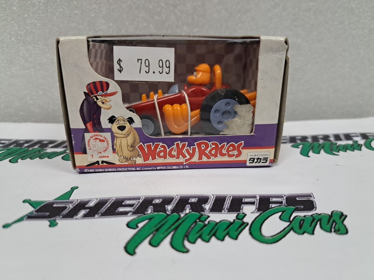Wacky Races Takara Choro Q The Turbo Terrific Peter Perfect Japan 1992