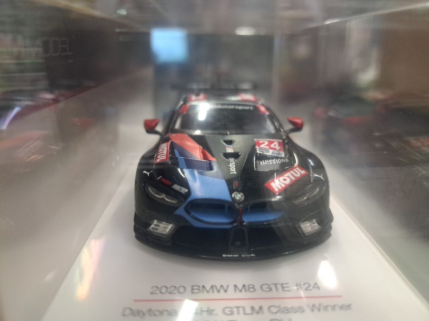 1:43 BMW M8 MOSTERT 2020 DAYTONA 24Hr WINNER GTLM CLASS