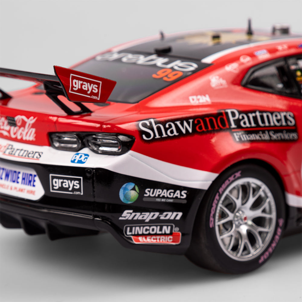 1/18 Coca-cola Erebus #99 Camaro 2023 Bathurst Pole Position Kostecki/Russell