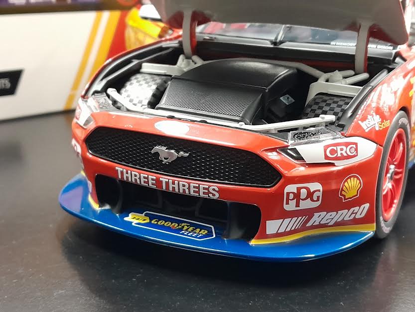 1/18 2022 #17 SHELL MUSTANG GT DJR 1000 WILL & ALEX DAVISON