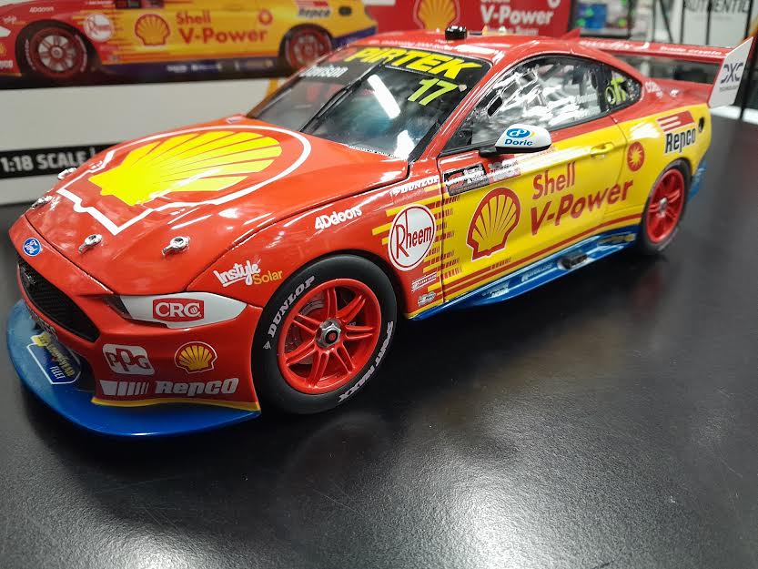 1/18 2022 #17 SHELL MUSTANG GT DJR 1000 WILL & ALEX DAVISON