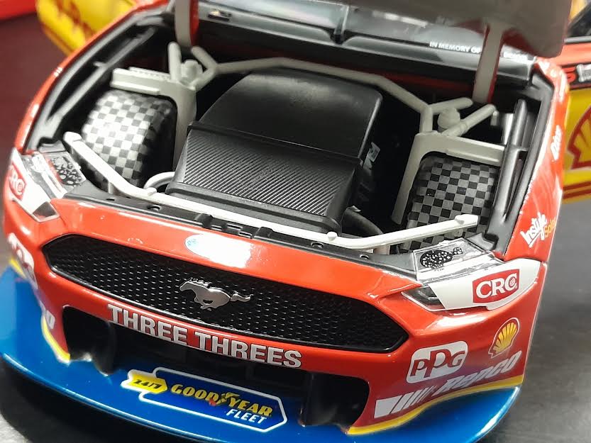 1/18 2022 #17 SHELL MUSTANG GT DJR 1000 WILL & ALEX DAVISON