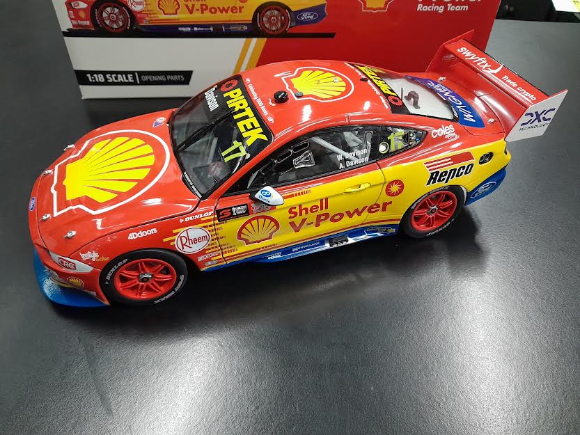 1/18 2022 #17 SHELL MUSTANG GT DJR 1000 WILL & ALEX DAVISON