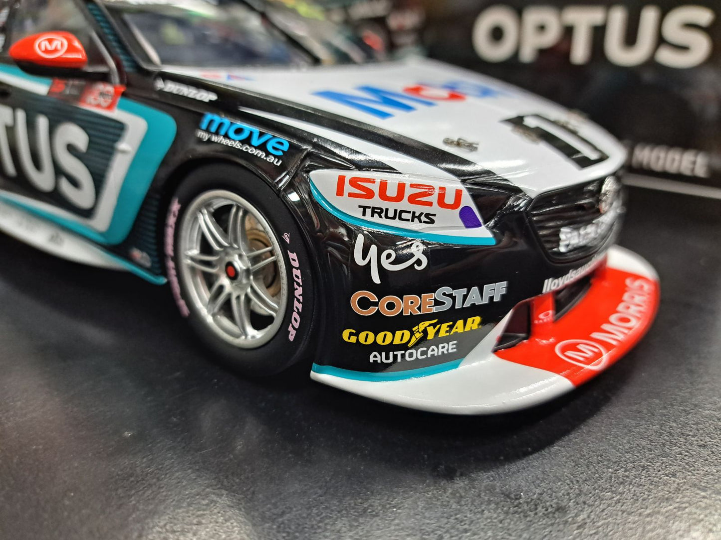 1/18 2022 #25 Mobil 1 Optus Racing ZB Commodore Bathurst 1000 2nd place