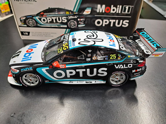 1/18 2022 #25 Mobil 1 Optus Racing ZB Commodore Bathurst 1000 2nd place