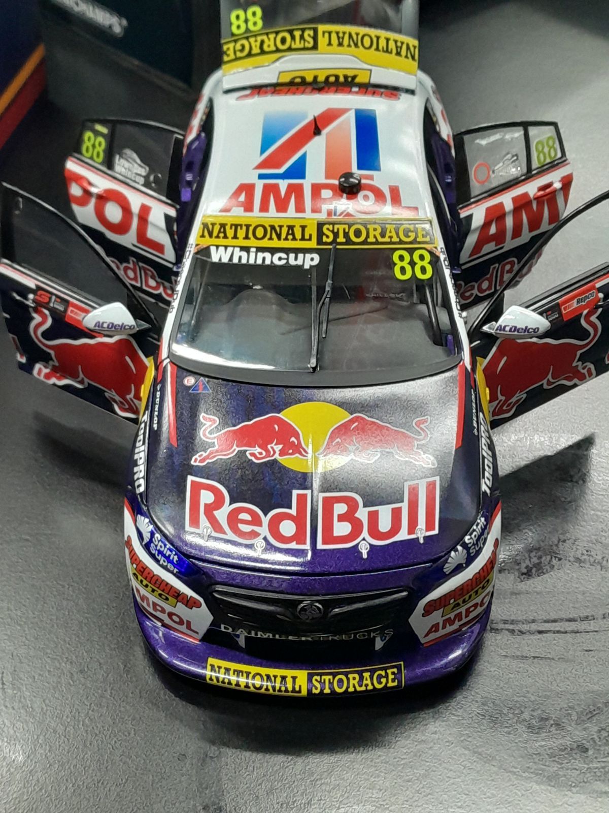 1/18  2021 #88 Whincup/Lowndes Redbull Ampol Racing Commodore