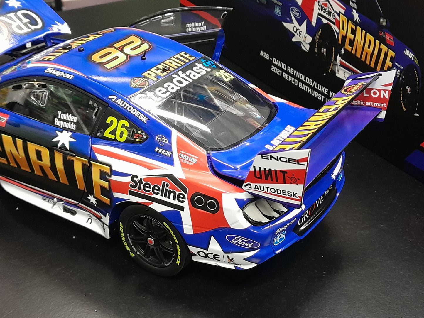 1/18 2021 #26 PENRITE RACING REYNOLDS/YOULDEN MUSTANG