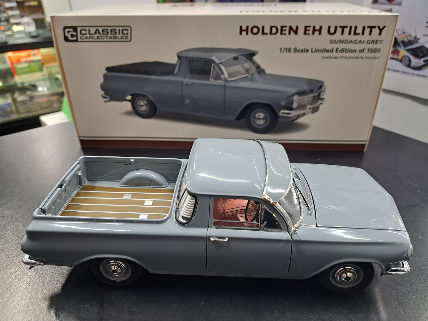 1/18 HOLDEN EH UTILITY GUNDAGAI GREY