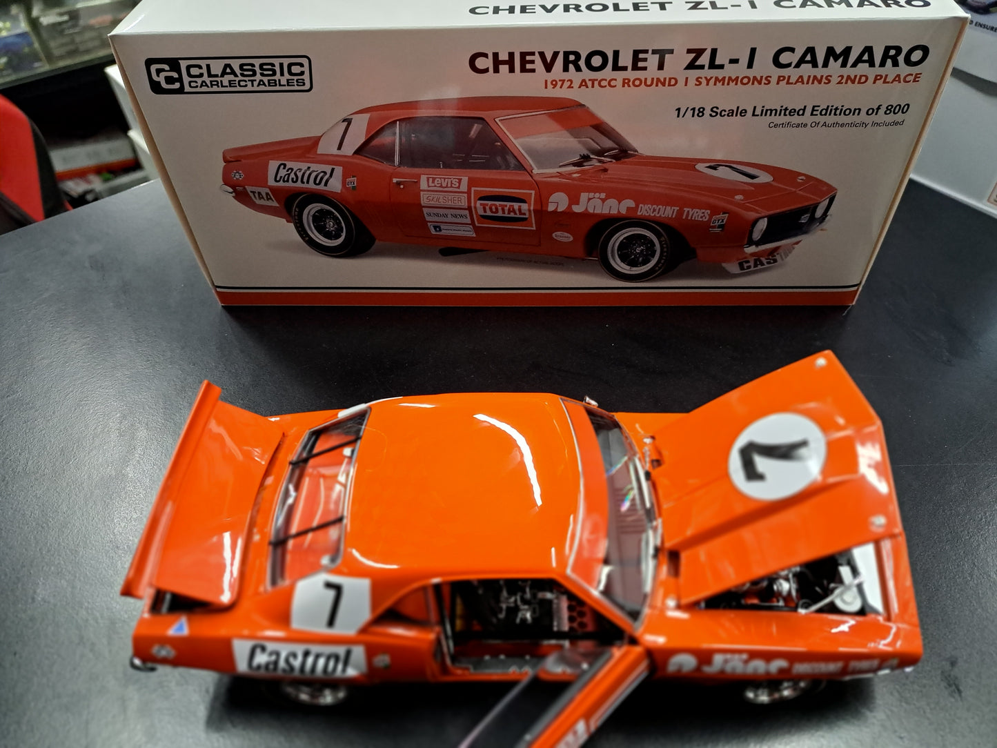 1/18 CHEVROLET ZL-1 CAMARO 1972