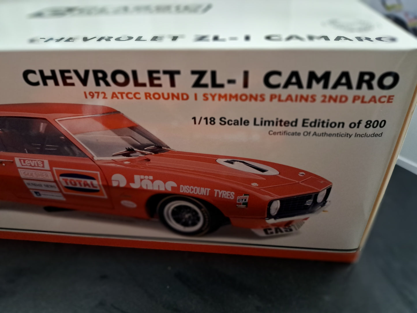 1/18 CHEVROLET ZL-1 CAMARO 1972