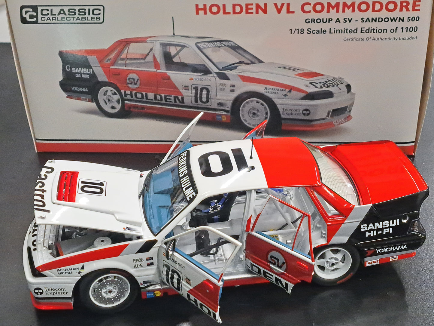 1/18 1988 HOLDEN VL COMMODORE WALKINSHAW SANDOWN