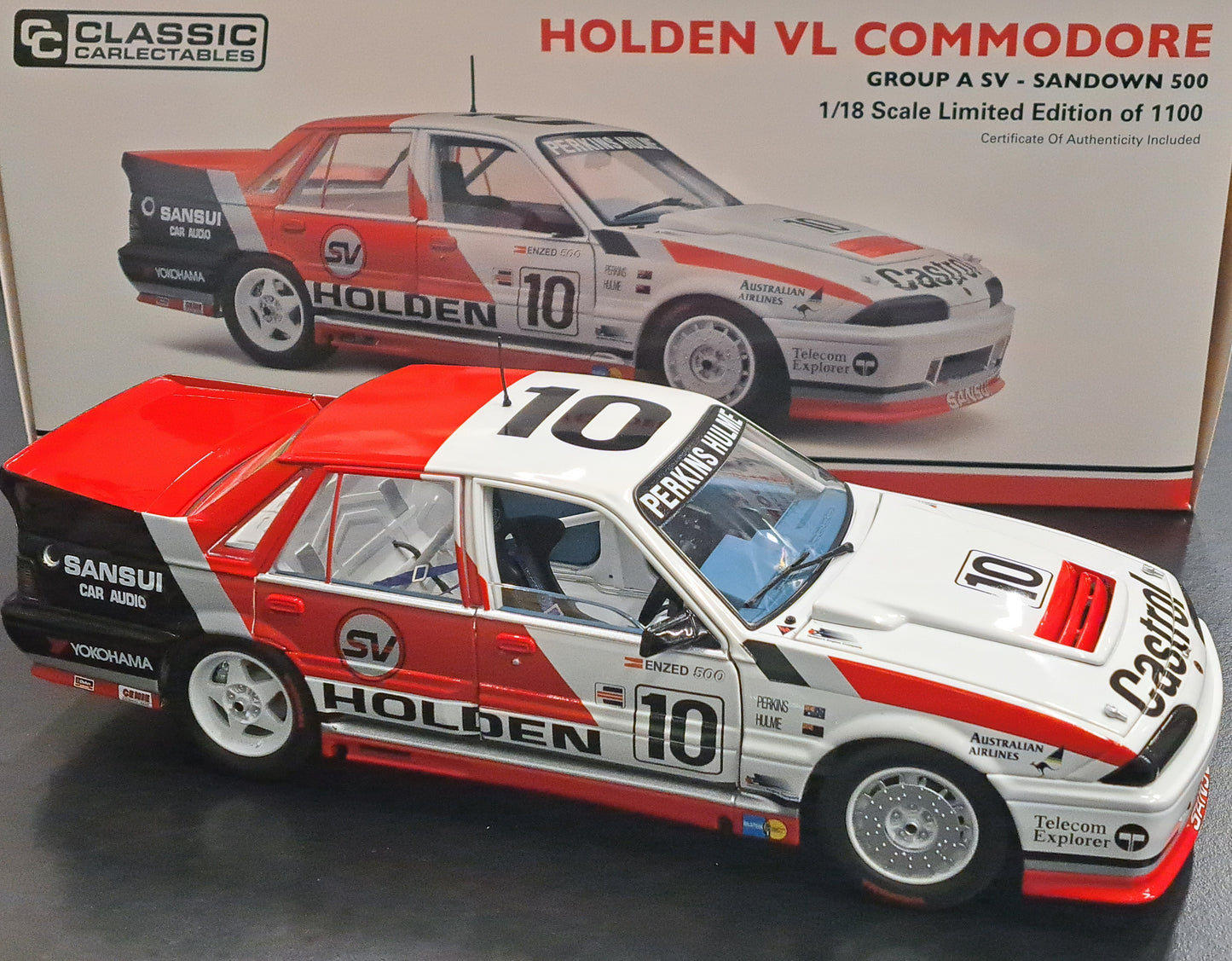 1/18 1988 HOLDEN VL COMMODORE WALKINSHAW SANDOWN