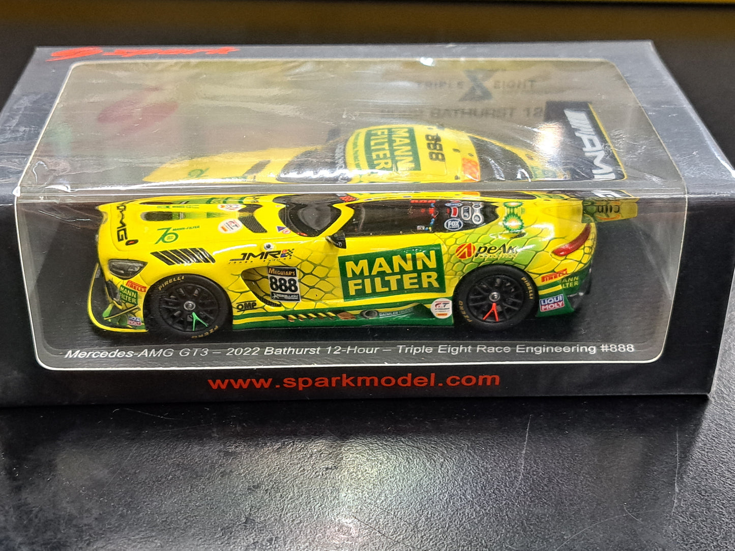 1/18 2022 #888 Mercedes-AMG GT3 Bathurst 12-Hour VAN GISBERGEN/FEENEY/IBRAHIM