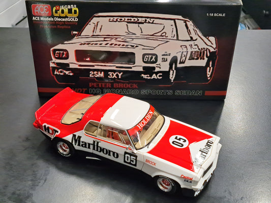 1/18 Peter Brock Holden HQ Monaro HDT MARLBORO