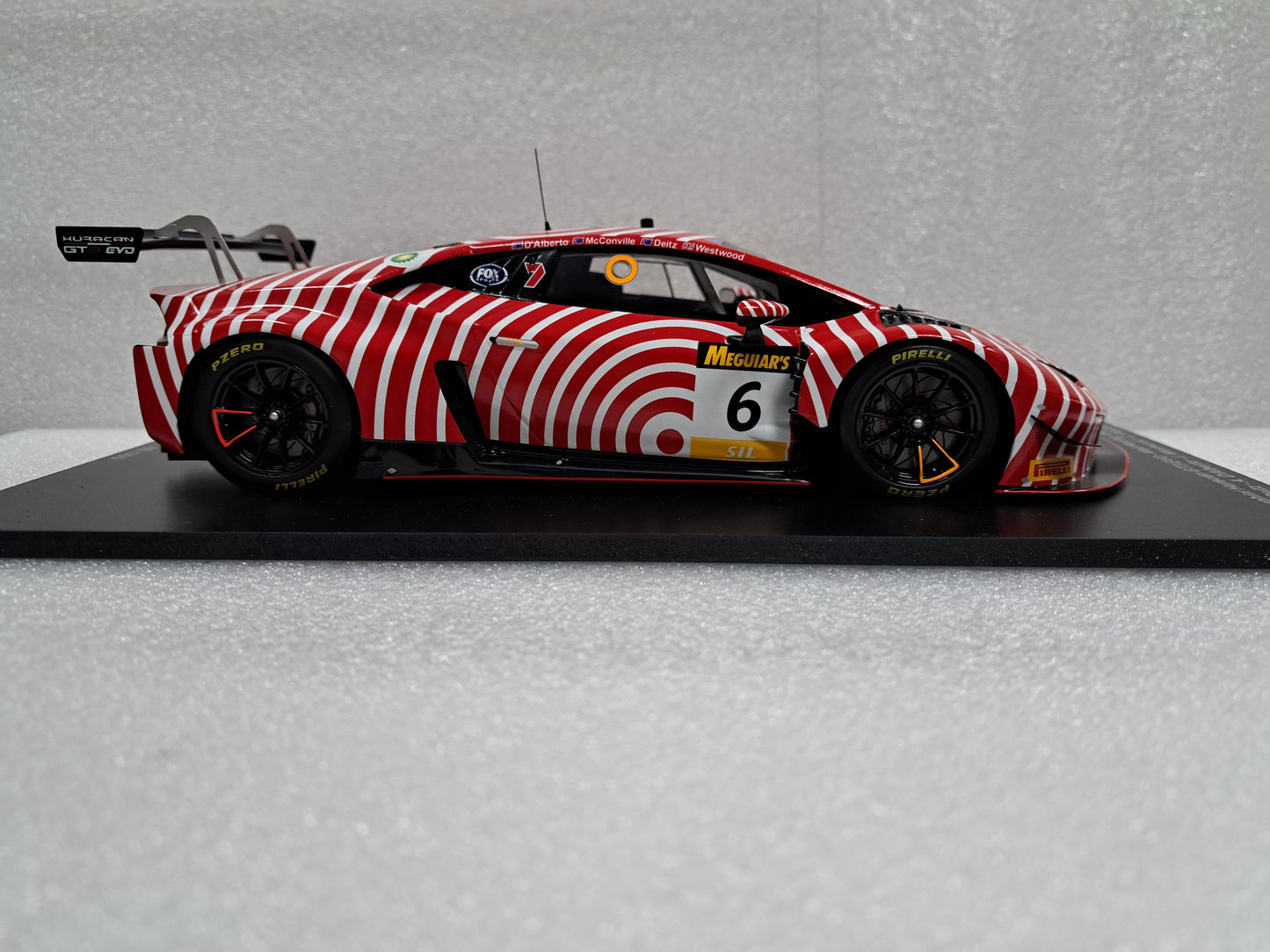 1/18 Spark Lamborghini Huracán GT3 EVO No.6 Wall Racing Bathurst 12H 2020 NEW