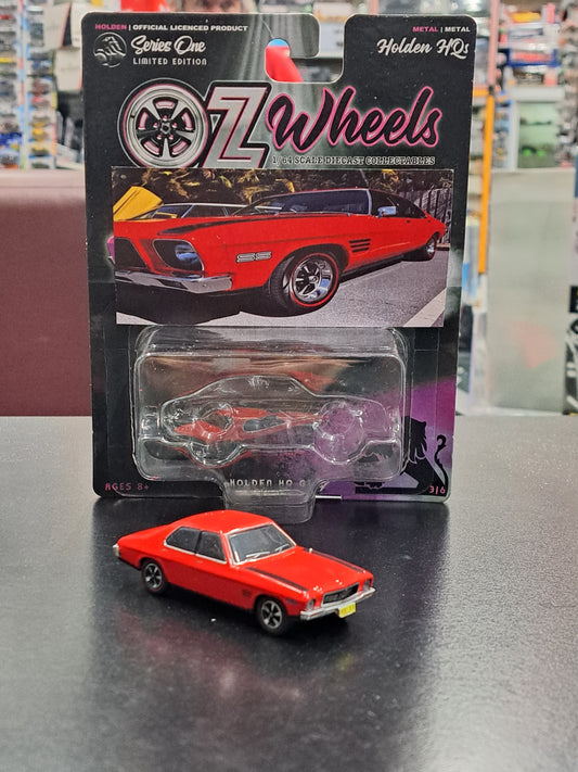 1/64 Oz Wheels Holden HQ SS Code3 Custom - INFRA RED