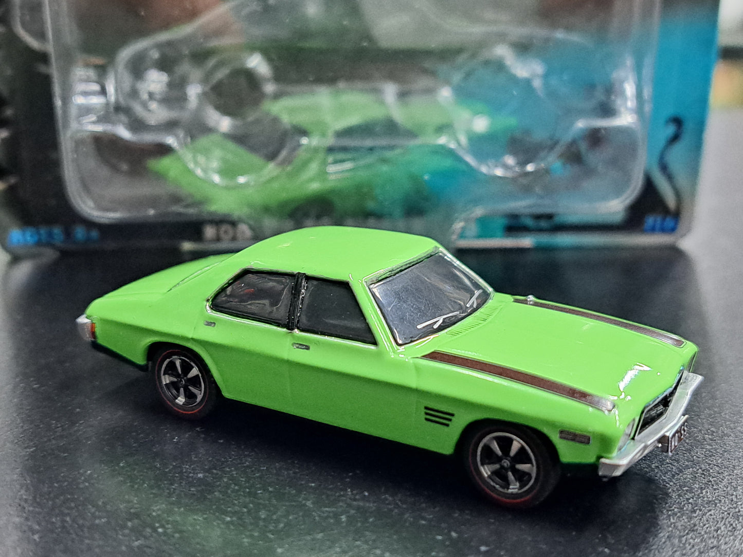 1/64 Oz Wheels Green Holden HQ SS Sedan Code 3 Custom