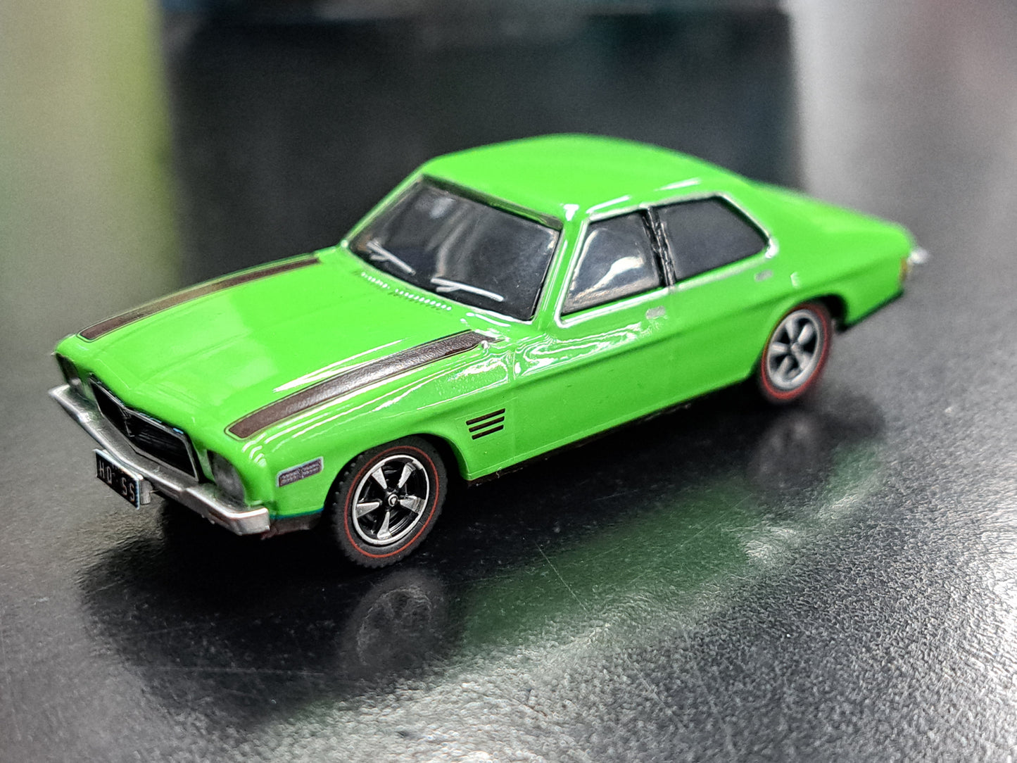 1/64 Oz Wheels Green Holden HQ SS Sedan Code 3 Custom