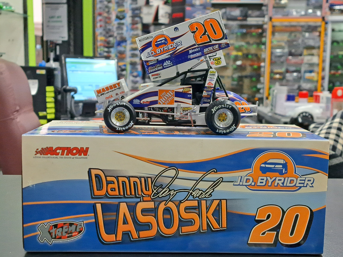 1/24 Danny Lasoski JD Byrider 2004 Sprint  Car Xtreme