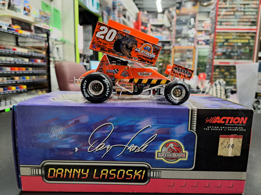 1/24 Danny Lasoski #20 JD Byrider/ Jurassic Park III 2001 Sprint Car Xtreme